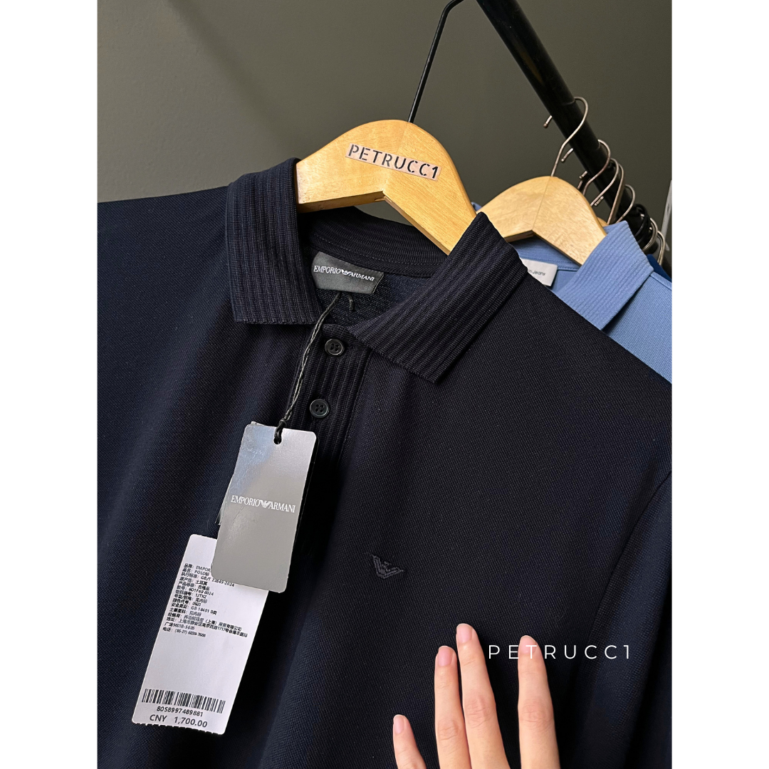 EMPORIO ARMANI EA7 Piqué Polo Shirt 6D1F69