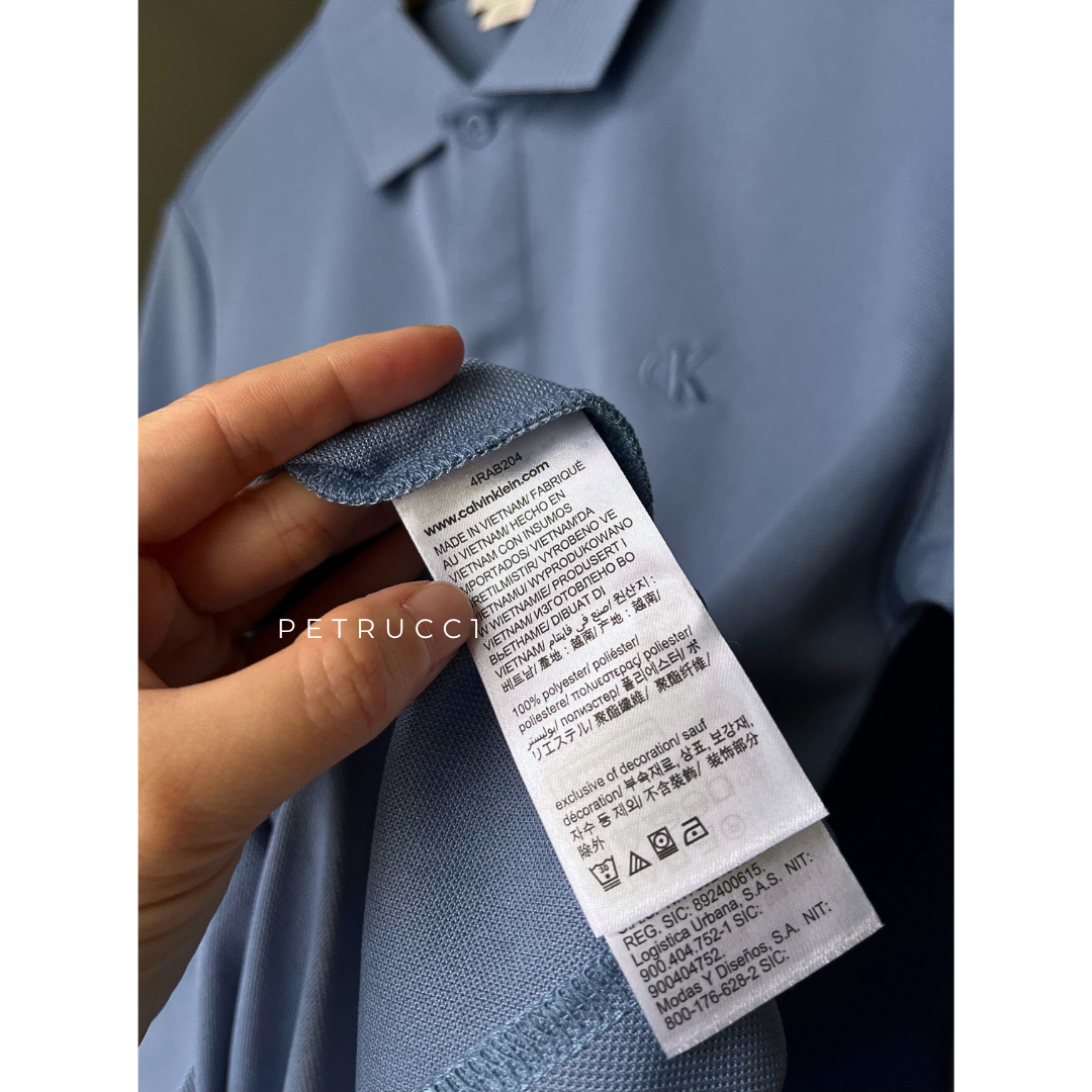 Calvin Klein Polo Men's Short Sleeve Polo Shirt 4RAB204