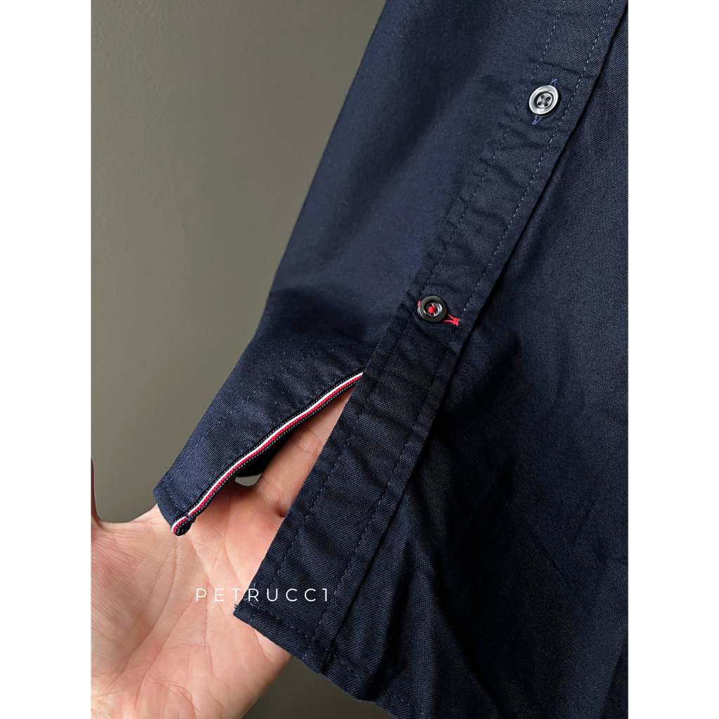 TOMMY HILFIGER Regular Fit Solid Stretch Shirt 78J3903