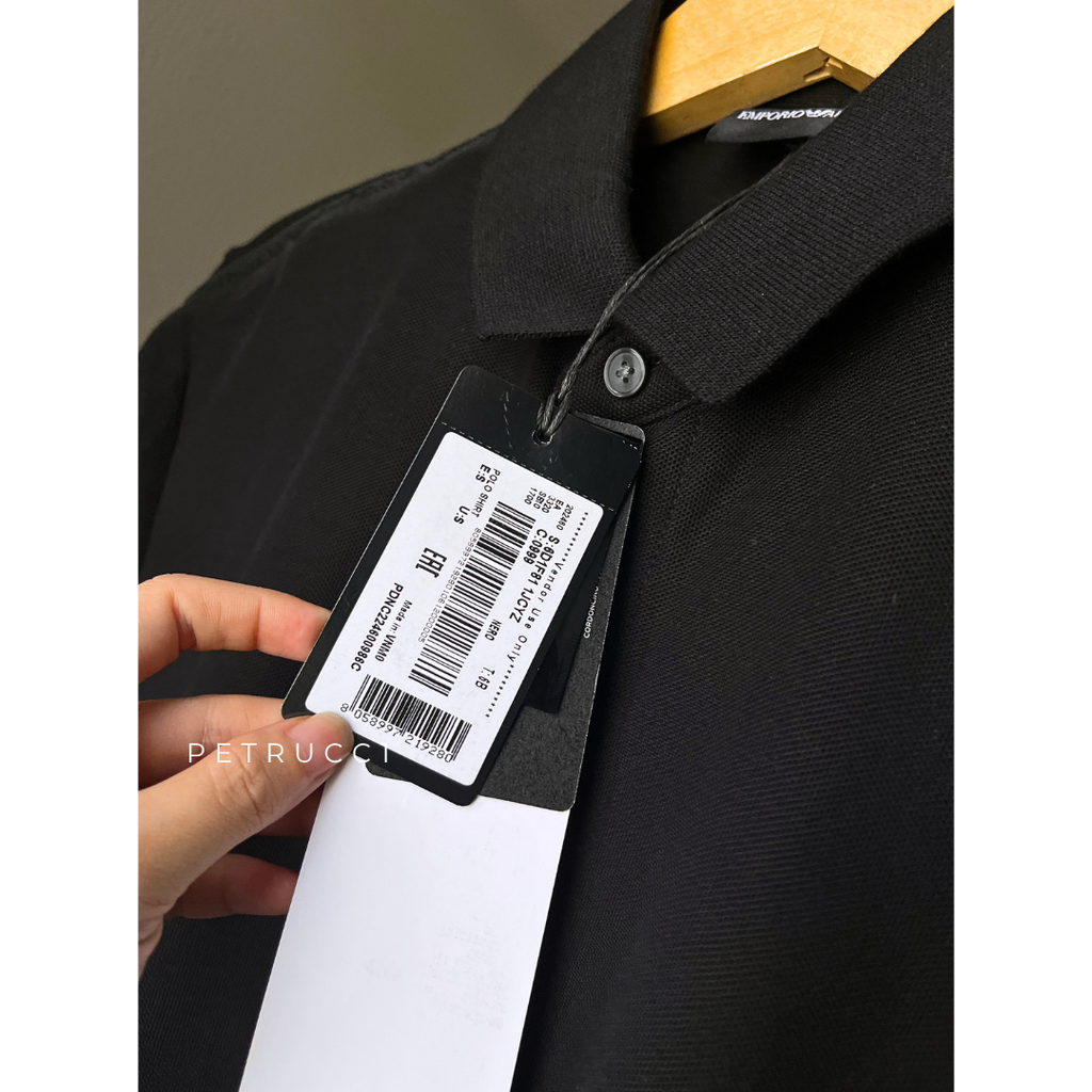 EMPORIO ARMANI EA7 Polo With Logo Shoulder Tape  6D1F811JCYZ0920