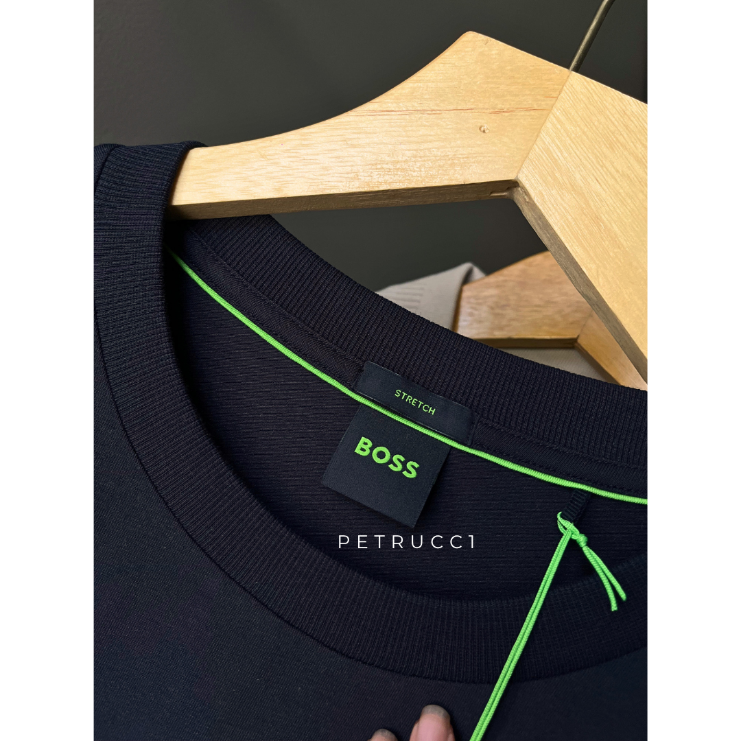 BOSS Stretch-cotton T-shirt with large logo Tee TL Logo 50535170