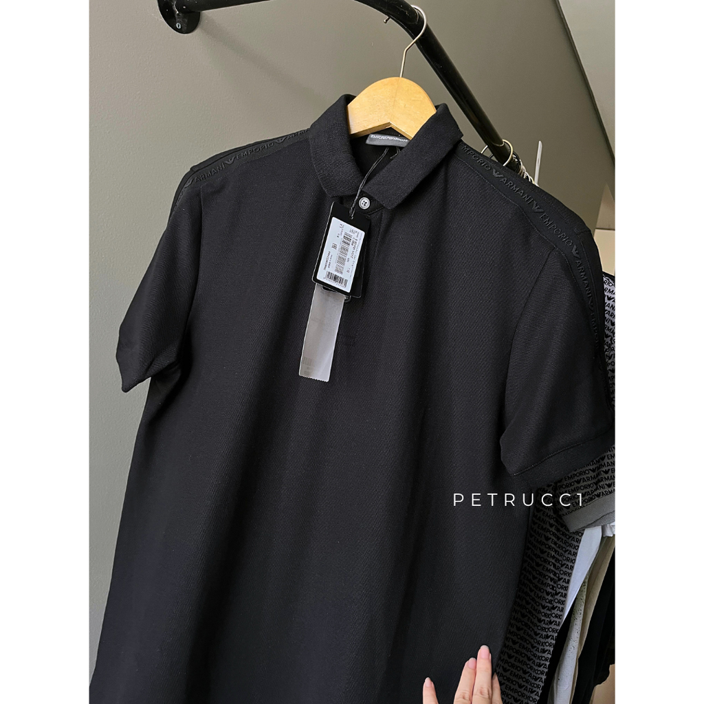 EMPORIO ARMANI EA7 Polo With Logo Shoulder Tape  6D1F811JCYZ0920