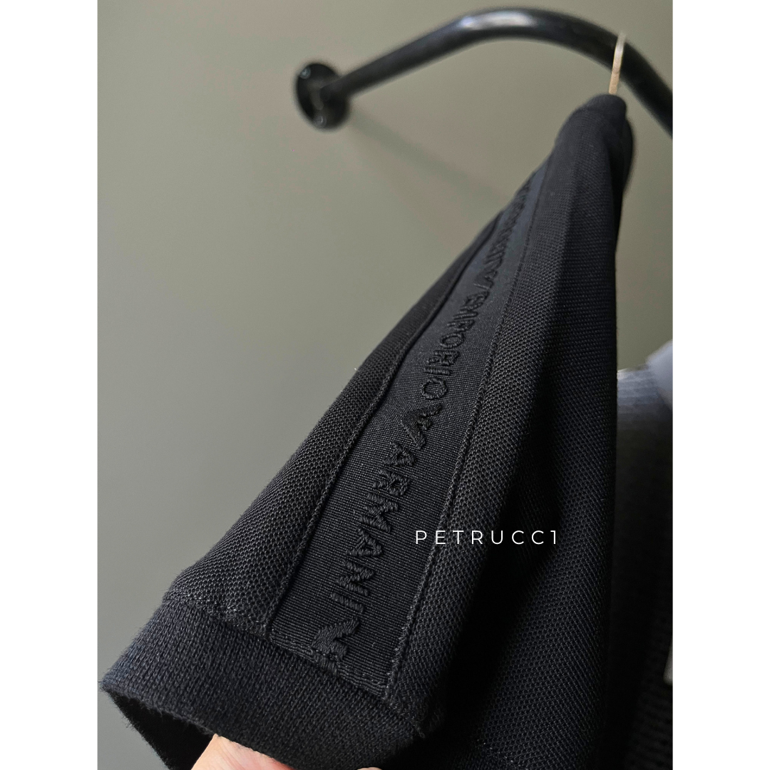 EMPORIO ARMANI EA7 Polo With Logo Shoulder Tape  6D1F811JCYZ0920